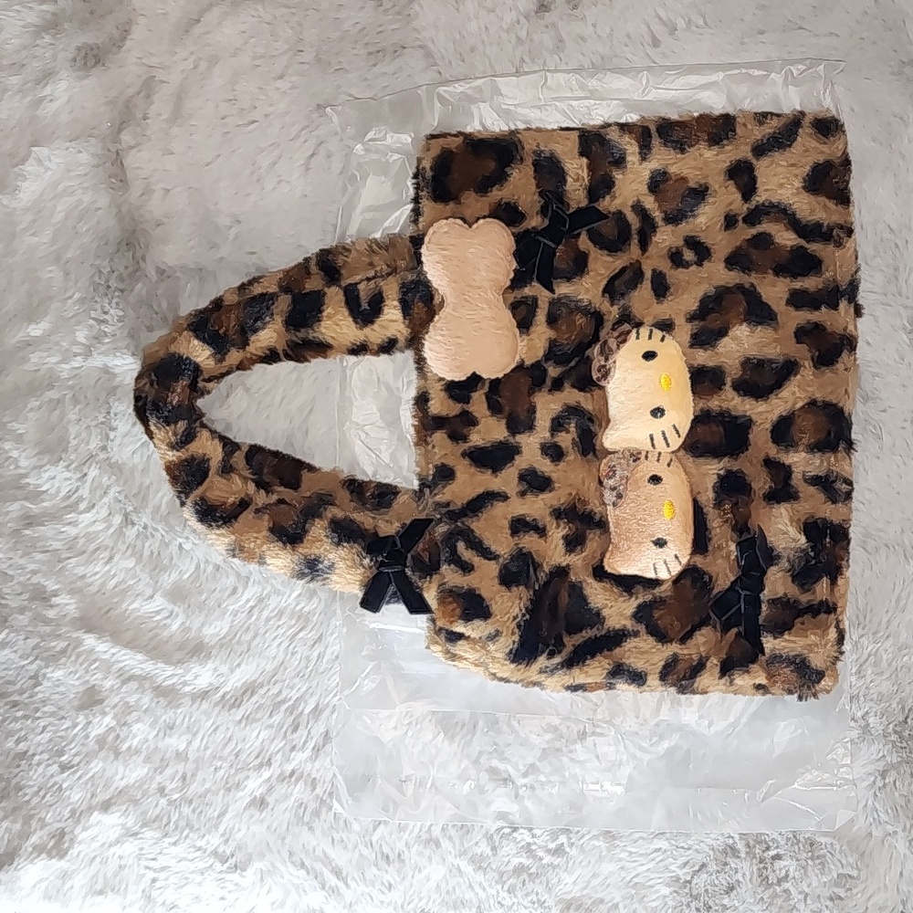 New Girls Hello Kitty Furry‎ Bag